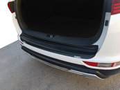 Накладка на задній бампер EuroCap (ABS) для Kia Sportage 2015-2018 рр.
