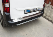 Накладка на задній бампер (нерж) для Citroen Berlingo/Multispace 2019↗ мм.