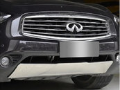 Передня накладка Libao (пластик) для Infiniti QX70 2013↗ мм.