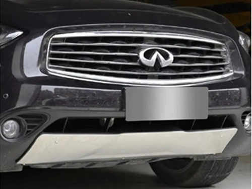 Передня накладка Libao (пластик) для Infiniti QX70 2013↗ мм.