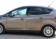 Окантовка вікон (8 шт, нерж) для Ford C-Max/Grand C-Max 2010↗ мм.