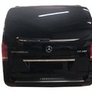 Накладка над номером широка (нерж) для Mercedes Vito 447 2015+ Carmos