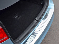 Накладка на задній бампер OmsaLine Глянець (SW, нерж) для Volkswagen Passat B7 2012-2015рр.