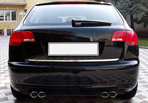 Кромка багажника (нерж) для Audi A3 2012-2020 рр.