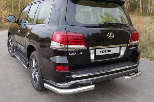 Задня оптика 2007-2015 (2012-2015 дизайн, 2 шт) для Lexus LX570/450d