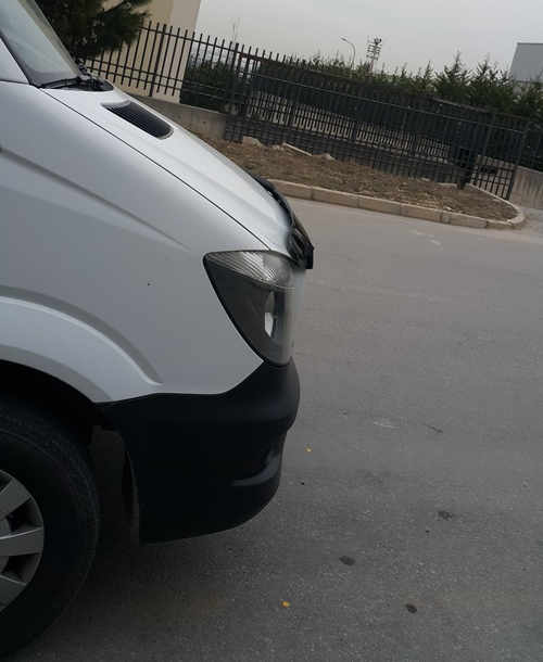 Дефлектор капота (V2, EuroCap) для Mercedes Sprinter 2013-2018рр.