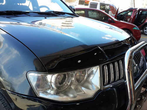 Дефлектор капота (EuroCap) для Mitsubishi L200 2006-2015рр.