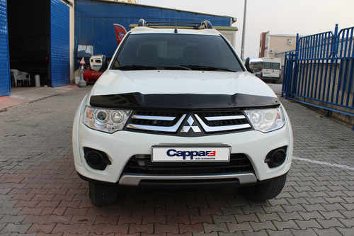 Дефлектор капота (EuroCap) для Mitsubishi L200 2006-2015рр.