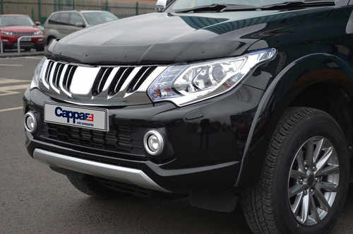 Дефлектор капота (EuroCap) для Mitsubishi L200 2015-2019
