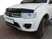 Дефлектор капота (EuroCap) для Mitsubishi L200 2006-2015рр.