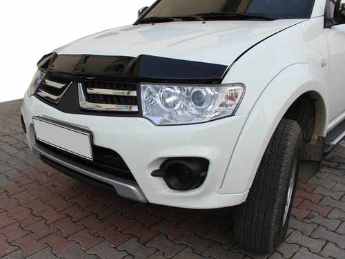 Дефлектор капота (EuroCap) для Mitsubishi L200 2006-2015рр.