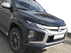 Дефлектор капота (2019-2023, EuroCap) для Mitsubishi L200 2015↗ мм.