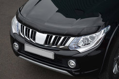 Дефлектор капота (EuroCap) для Mitsubishi L200 2015-2019