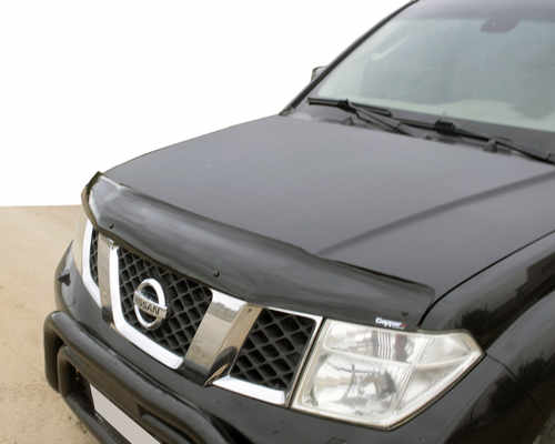Дефлектор капота (EuroCap) для Nissan Navara 2006-2015рр.