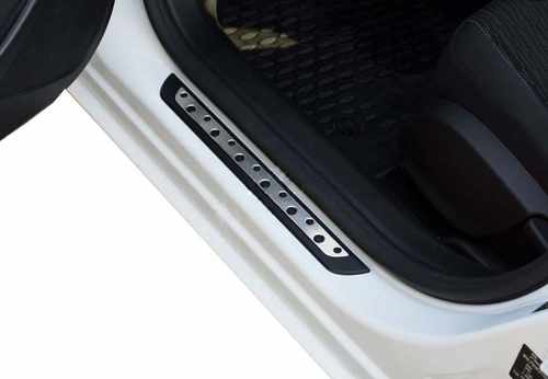 Накладки на пороги Dotline (4шт, нерж) для Toyota MR2