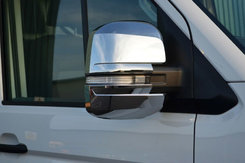 Накладки на дзеркала (4 частини, ABS) для VW Crafter 2017+ Omsa Line (Туреччина)