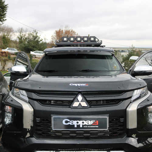 Козирок на лобове скло для Mitsubishi L200 2015↗ мм.