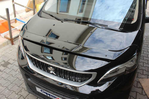 Дефлектор капота EuroCap для Peugeot Expert 2017↗ мм.