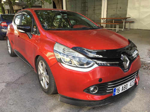 Дефлектор капота (EuroCap) для Renault Clio IV 2012-2019рр.