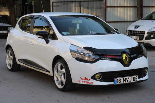 Дефлектор капота (EuroCap) для Renault Clio IV 2012-2019рр.