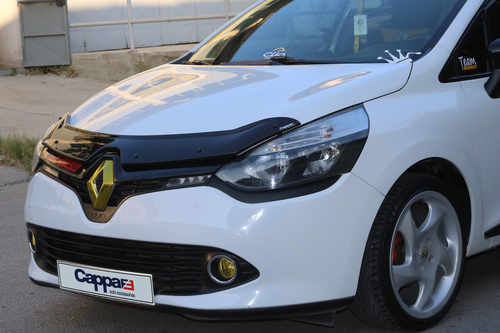 Дефлектор капота (EuroCap) для Renault Clio IV 2012-2019рр.