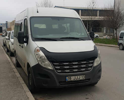 Дефлектор капота (EuroCap) для Renault Master 2011-2014