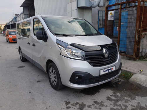 Дефлектор капота (EuroCap) для Renault Trafic 2015↗ мм.
