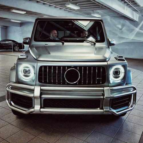 Передній захист тип-1 для Mercedes G сlass W463 2018-2023