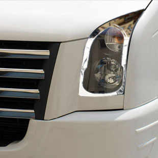 Хром накладки для VW Crafter 06-11 накладки на фари нерж Carmos (Туреччина)