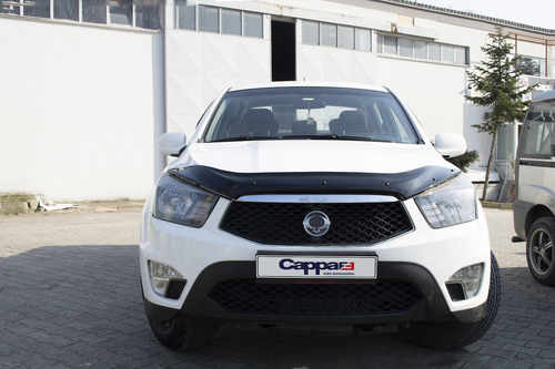 Дефлектор капота (EuroCap) для Ssang Yong Korando 2013-2019