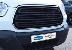 Хром накладки для Ford Transit 14+ обведення решітка нерж Carmos (Туреччина)