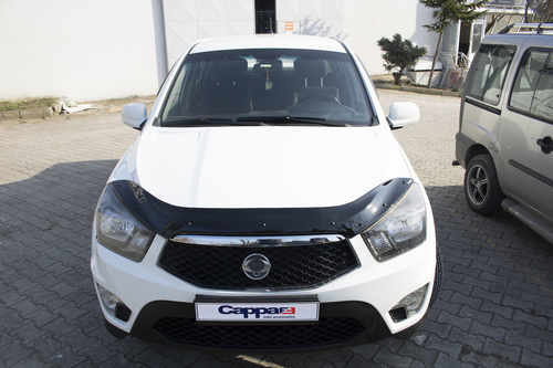 Дефлектор капота (EuroCap) для Ssang Yong Korando 2013-2019