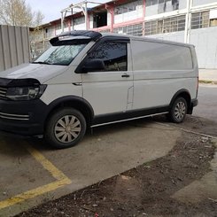 Комплект молдингів і арок (11 деталей) Довга база для Volkswagen T5 рестайлінг 2010-2015 років.