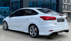 Спойлер Sedan LIP (Sunplex, чорний) для Ford Focus III 2011-2017 років.