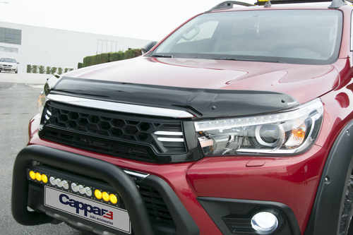 Дефлектор капота (EuroCap) для Toyota Hilux 2015↗ мм.
