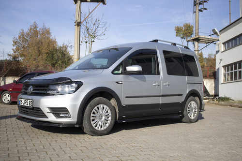 Дефлектор капота (EuroCap) для Volkswagen Caddy 2015-2021