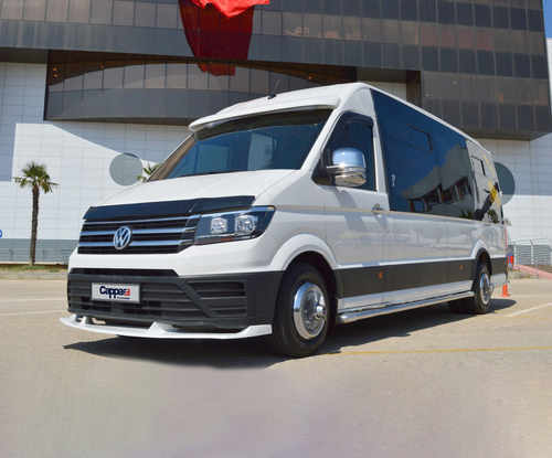 Дефлектор капота (EuroCap) для Volkswagen Crafter 2017