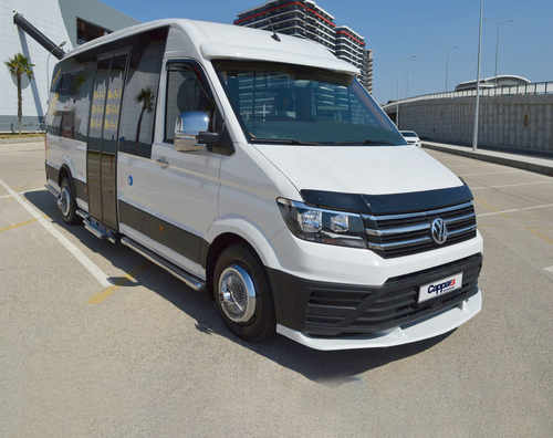 Дефлектор капота (EuroCap) для Volkswagen Crafter 2017
