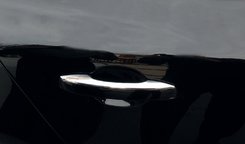 Накладки на ручки Carmos (4 шт, нерж) для Renault Megane IV 2016↗ мм.
