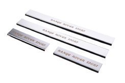 Накладки на пороги (4 шт, Carmos) для Range Rover Sport 2005-2013 гг.