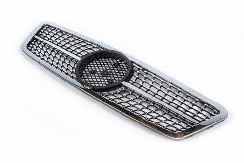 Передня решітка Diamond для Mercedes C-class W203 2000-2007рр.