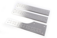 Хром накладки на внутрішні пороги (нерж.) 3 шт. Carmos для Fiat Doblo 2010+