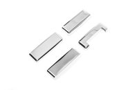 Накладки на ручки (4 шт., нерж.) для Ford Transit 1991-2000 років.