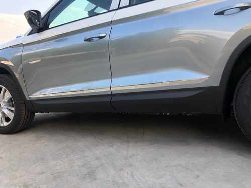 Молдинг дверний (нерж) для Skoda Kodiaq