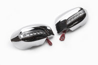 Накладки на дзеркала LED (2 шт, пласт) для Mazda 6 2008-2012 рр.