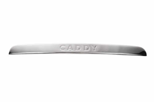 Хром накладка над номером з надписом OmsaLine  для VW Caddy 2004-2015 (ляда)