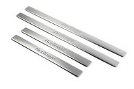 Хром накладки на дверні пороги (нерж.) для Citroen Berlingo 2008+