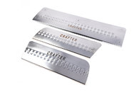 Хром накладки на дверні пороги (3 шт) Carmos для Crafter VW 2006-2018