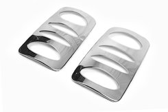 Хром накладки на стопи Carmos для VW Caddy 2004-2015