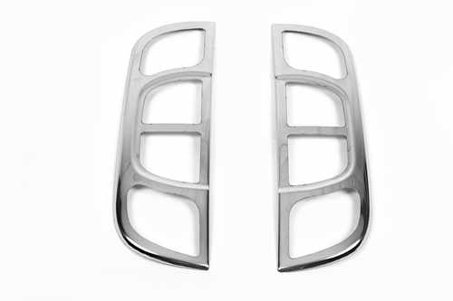 Хром накладки на стопи Carmos для Fiat Fiorino/Qubo 2008-
